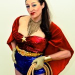 Heidi Hoops as Wonderwoman